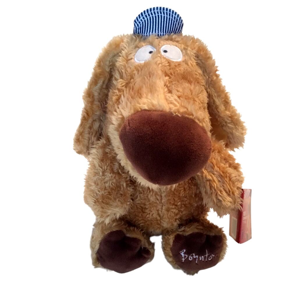 Boynton Plush Dog Railroad Train Conductor Hat w/Tag
